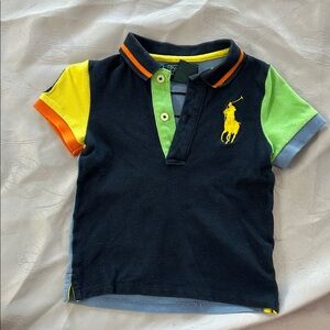 Kids 24m Polo by Ralph Lauren Kids Colorful Polo Shirt